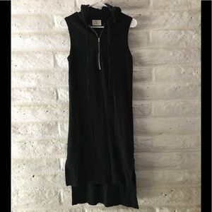 Pins and Needles black sleeveless knit casual dress